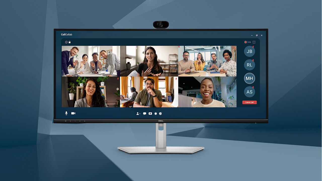 Dell Pro P3426WEB 34형 WQHD USB-C 컨퍼런싱 모니터