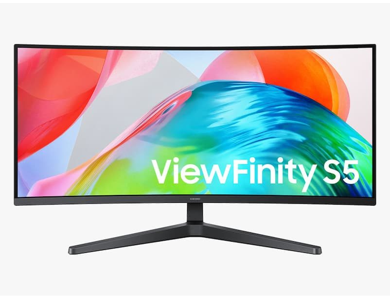 34 Inch ViewFinity S5 S55GH Ultrawide QHD 120Hz Curved Monitor