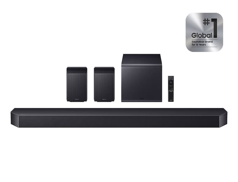 Q-Series Soundbar HW-Q990H 11.1.4ch Subwoofer & Rear Speaker (2026)
