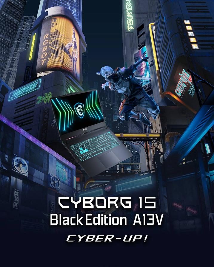 MSI Cyborg 15 Black Edition A13V