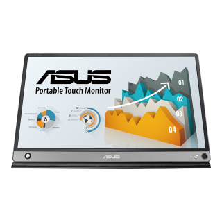 ASUS ZenScreen Touch MB16AMT 15.6형 휴대용 터치 모니터 (FHD IPS, 10점 터치, 7800mAh 배터리)