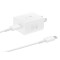 삼성 25W PD 충전기 (화이트, 25W 고속 충전, USB-C 케이블 포함)