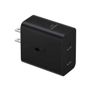 삼성 50W PD 듀오 충전기 (블랙, 50W 듀얼 포트 PD, 5A USB-C 케이블 포함)