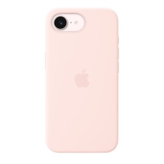 Apple MagSafe형 iPhone 17e 실리콘 케이스 – 소프트 핑크