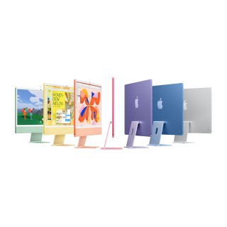 Apple iMac 24 M4 실버 (4.5K Retina, M4 칩)