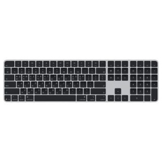 Apple Magic Keyboard(Touch ID 및 숫자 키패드, USB-C) 한국어 블랙 키