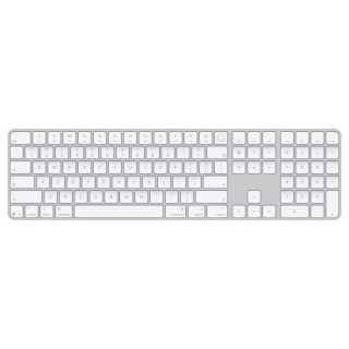 Apple Magic Keyboard Touch ID+숫자키패드(USB-C) 화이트