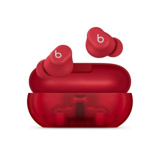 Beats Solo Buds 트루무선 이어버즈 – 트랜스페런트 레드