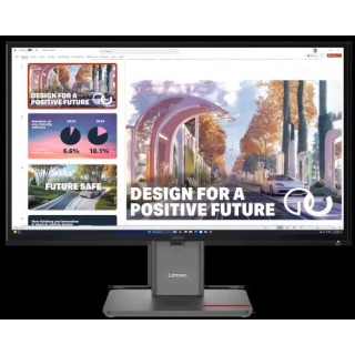 ThinkVision P27QD-40 27인치 QHD USB-C 도킹 모니터 (27