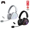 ROG 델타 II 게이밍 헤드셋 (50mm 티타늄, 2.4GHz 무선, 24bit/96kHz, 3.5mm 유선)