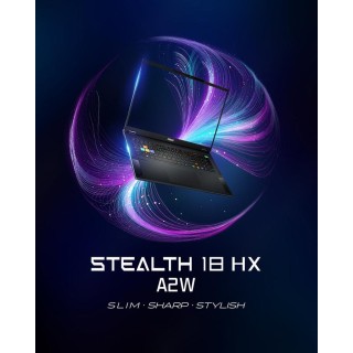 MSI Stealth 18 HX A2W (슬림, Core Ultra, RTX 50, 18형)