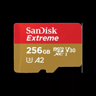 샌디스크 Extreme microSDXC UHS-I 256GB (읽기 190MB/s, V30·A2, QuickFlow)