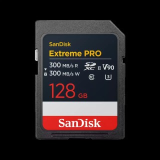 샌디스크 Extreme PRO SD UHS-II V90 128GB (읽기 300MB/s, 8K 시네마)