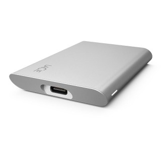 LaCie Portable SSD 1TB (실버 슬림, USB-C, Mac 친화)