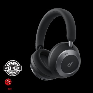 soundcore Space One Pro 휴대성 ANC 오버이어 헤드폰 (FlexiCurve 폴딩, 통화)