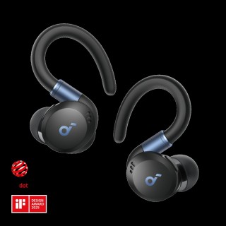 soundcore Sport X20 스포츠 무선 이어버드 (귀걸이 고정, 회전·접이식, 방수)