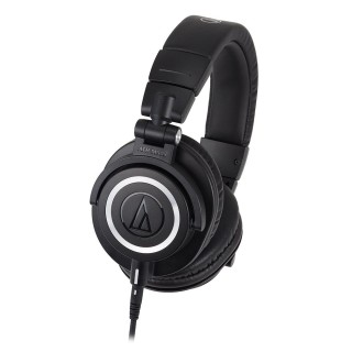 Audio-Technica ATH-M50x 모니터링 유선 헤드폰 (90도 회전 컵, 45mm, 밀폐형)